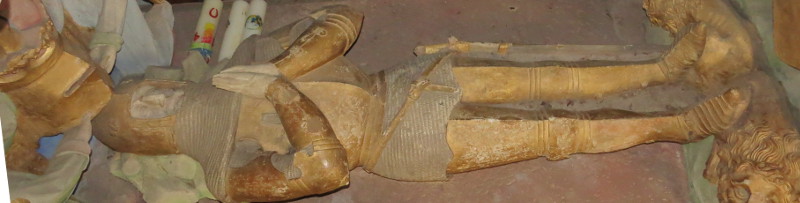 Bernhard I Markgraf von Baden 1431 effigy 1390